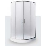 Roth Sanipro Line HOUSTON NEO/900, sklo matné, rám brillant, 90x90x190 cm N0649 – Zbozi.Blesk.cz