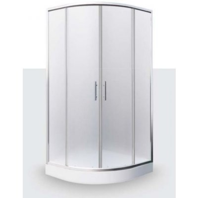 Roth Sanipro Line HOUSTON NEO/900, sklo matné, rám brillant, 90x90x190 cm N0649 – Zbozi.Blesk.cz