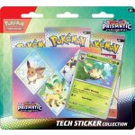 Pokémon TCG Prismatic Evolutions Tech Sticker Collection Leafeon – Zboží Mobilmania