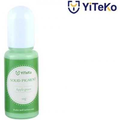 YiTeKo Tekutý pigment Solid 12 zelené jablko 10 ml – Zbozi.Blesk.cz