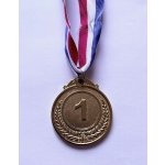 FS Medaile Gold zlatá zlatá -5,0 cm – Zboží Dáma