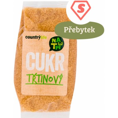 Country Life cukr třtinový 500 g – Zboží Mobilmania