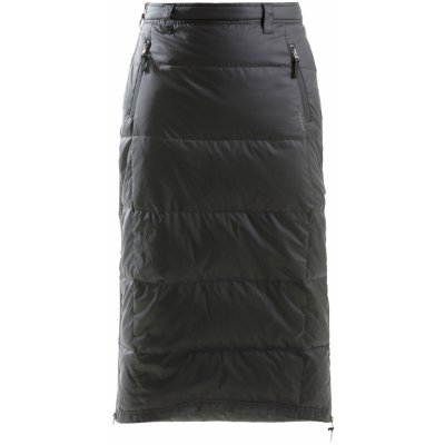 dlouhá péřová sukně přes kalhoty Alaska SKHOOP black