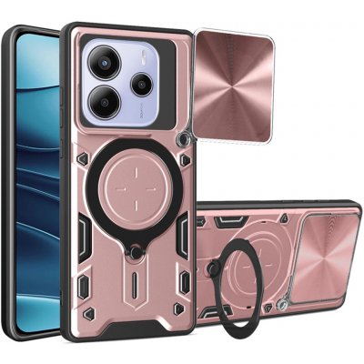 Techsuit CamGuard Pro pouzdro pro Xiaomi Redmi Note 14 5G – růžovo-zlaté Rose Gold – Zboží Mobilmania