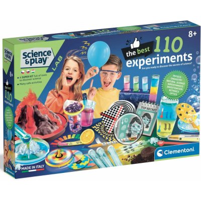 CLEMENTONI Science&Play Laboratoř: 110 nejlepších experimentů – Sleviste.cz