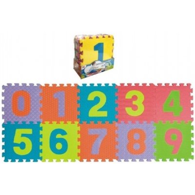 Eva Puzzle puzzle s čísly 28,5x28,5 cm 10ks