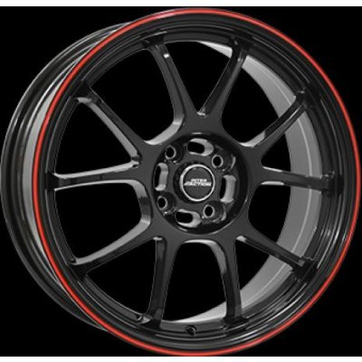 INTER ACTION PHOENIX 6,5x15 4x100 ET37 black red – Hledejceny.cz