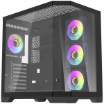 Darkflash FT418 PRO + 7 aRGB fans black – Sleviste.cz