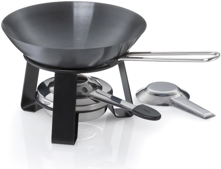 Kela Mini wok Joy ocel černý 18 cm 0,35 cm 15 cm