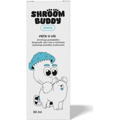 Shroom Buddy dog péče o uši 30 ml – Sleviste.cz