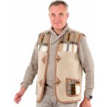 Ovčí Věci vesta z ovčí vlny na kolíky Alpen – Zboží Dáma