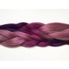 Příčesek do vlasů Easy Braid 2 Barva: FR-27 (purple - shaded, ombré fialové), Značka: Easy Braid
