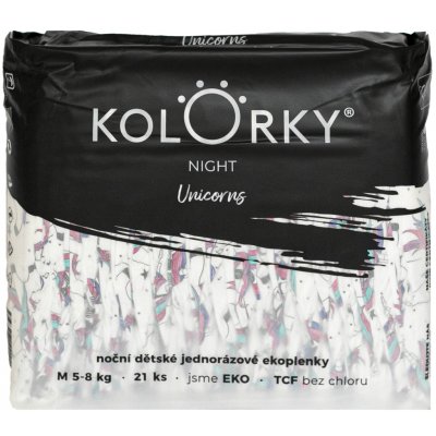 Kolorky NIGHT Unicorns M 5-8 kg 21 ks – Zboží Mobilmania