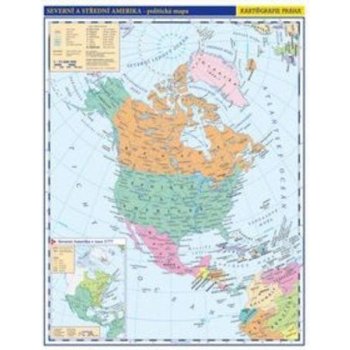 Severní Amerika příruční pol.mapa