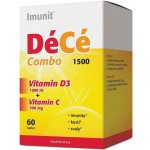 Imunit DéCé Combo 1500 D3 1000 IU a vitamín C 500 mg 60 tablet – Hledejceny.cz