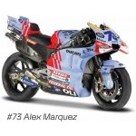 Maisto Gresini Racing 2024 73 Alex Marquez 1:18 – Zbozi.Blesk.cz