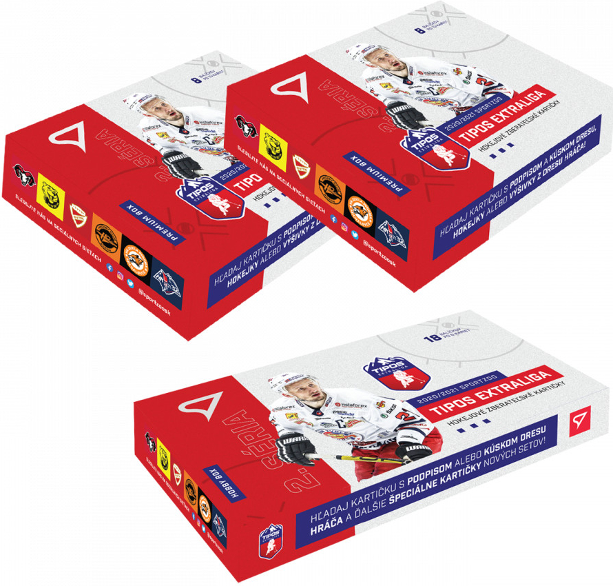Sportzoo Hokejové karty Tipos extraliga 202021 Premium box 2. série od