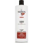 Nioxin System 4 Shampoo Cleanser - Čisticí šampon pro jemné barvené výrazně řídnoucí vlasy 1000 ml