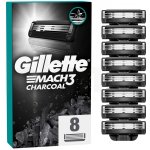 Gillette Mach3 Charcoal 8 ks – Sleviste.cz