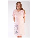 Vienetta Secret dámská noční košile mateřská Méďa s kytkou světle lososová – Hledejceny.cz
