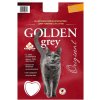 Stelivo pro kočky Golden Grey kočkolit s vůní dětského pudru 14 kg