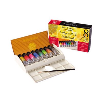 Sennelier sada akvarelových barev 8x10ml základní odstíny – Hledejceny.cz