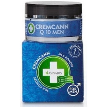 Annabis Cremcann Q10 For men konopný regenerační pleťový krém pro muže 50 ml