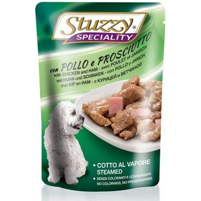 Stuzzy Speciality Dog kuřecí se šunkou 100 g – Zboží Mobilmania