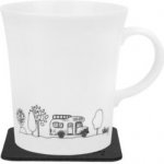 Silwy magnetická sada porcelánových hrnků + 2 podložky 270 ml – Zboží Dáma