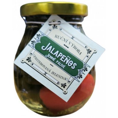 Bouda 1883 Nakládané feferonky Jalapenos 230 g – Hledejceny.cz