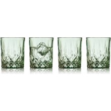LYNGBY GLAS sklenic na whisky Sorrento zelené 4 x 32 ml