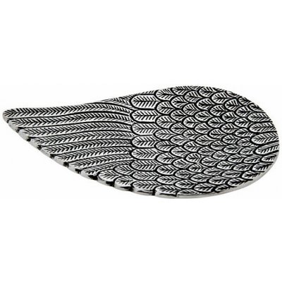 Nefertitis Stojánek kovový na vonné tyčinky Silver angel wing cca 12 x 20 cm – Hledejceny.cz