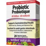 Webber naturals Probiotic 80 billion 20 kapslí – Hledejceny.cz