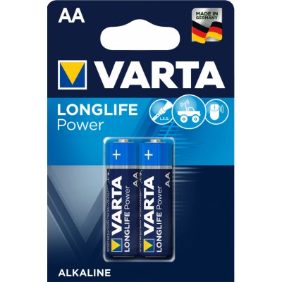 Varta Longlife Power AA 2ks 4906121412 – Zboží Mobilmania