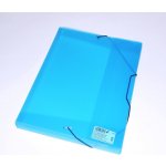 Karton P+P Krabice PP s gumou A4 Lines modrá – Hledejceny.cz