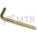 MTR Skoba s vrutem pomosazená Varianta: Skoba s vrutem pomosazená 80x4,8mm mosaz – Zboží Mobilmania