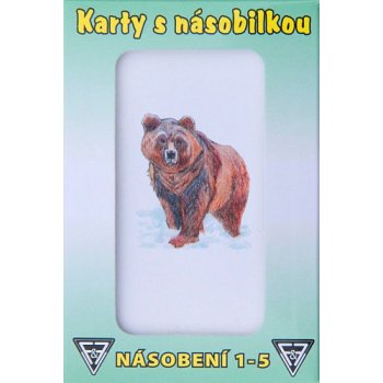 Flössler Karty s násobilkou: Násobení 1-5