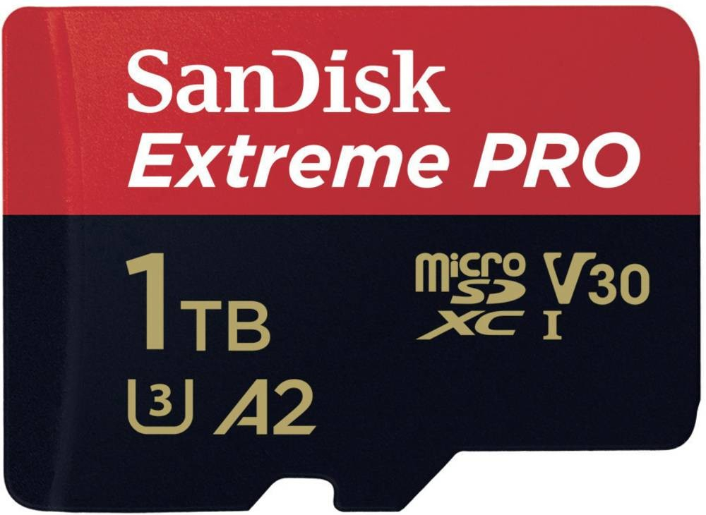 SanDisk microSDXC 1TB Class 10 UHS-I U3 SDSQXCZ-1T00-GN6MA