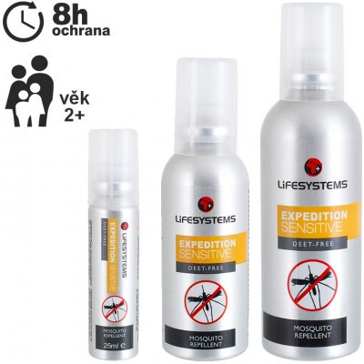 Lifesystems Expedition Sensitive spray 50 ml