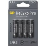 GP ReCyko+ Pro Professional AA 2000mAh 4ks 1033224200 – Zbozi.Blesk.cz