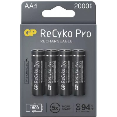GP ReCyko+ Pro Professional AA 2000mAh 4ks 1033224200