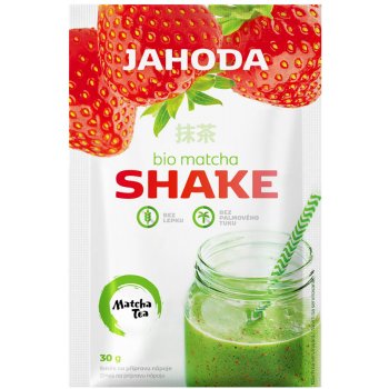 Čajová květina Matcha Tea Bio Matcha shake jahoda 30 g