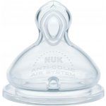 NUK First Choice savička velikost Flow control 6m+ natural 2 ks – Hledejceny.cz