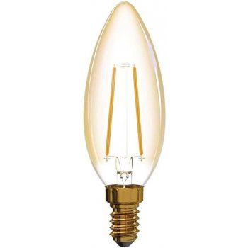 Emos LED žárovka Vintage Candle 2,1W E14 teplá bílá+