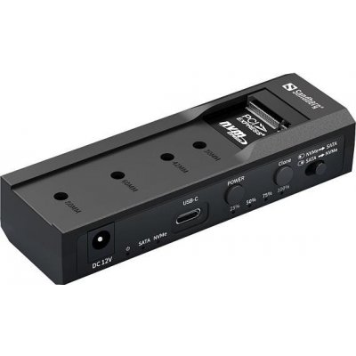 Sandberg USB 3.2 Cloner and Dock for M2 + NVMe + SATA 136-49 – Hledejceny.cz