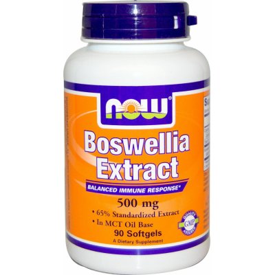 Now Foods Boswellia Extrakt 500 mg 90 softgelových kapslí – Hledejceny.cz