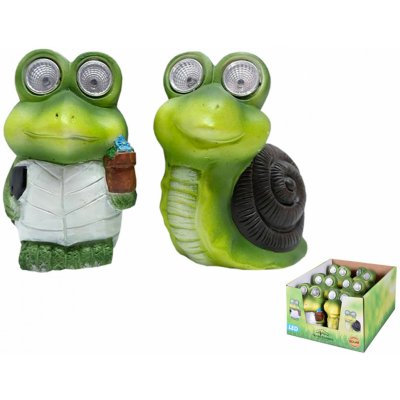 Nohel Garden Hlemýžď a žába solární 10x9x15cm MOM 6ks – Hledejceny.cz