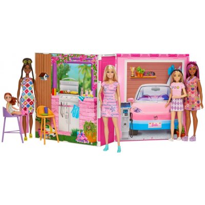 Barbie Domeček pro panenky s příslušenstvím – Zboží Mobilmania