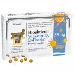 Bioaktivní Vitamín D3 D-Pearls 38 mcg 80 kapslí – Hledejceny.cz