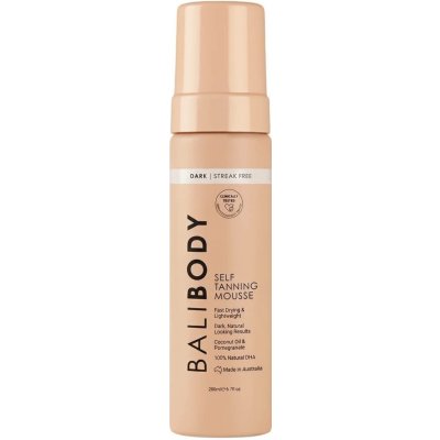 Bali body Self Tan Mousse - Samoopalovací pěna 200 ml – Hledejceny.cz